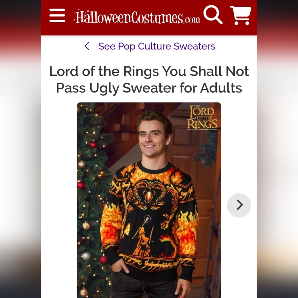 ISO ISO ISO LOTR Sweater